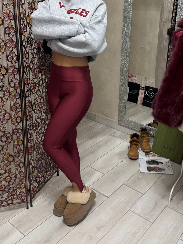 Leggins HORSE bordeaux