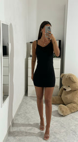 MiniDress Treccia nero