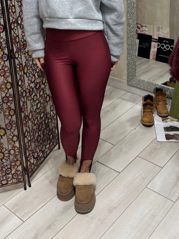 Leggins HORSE bordeaux